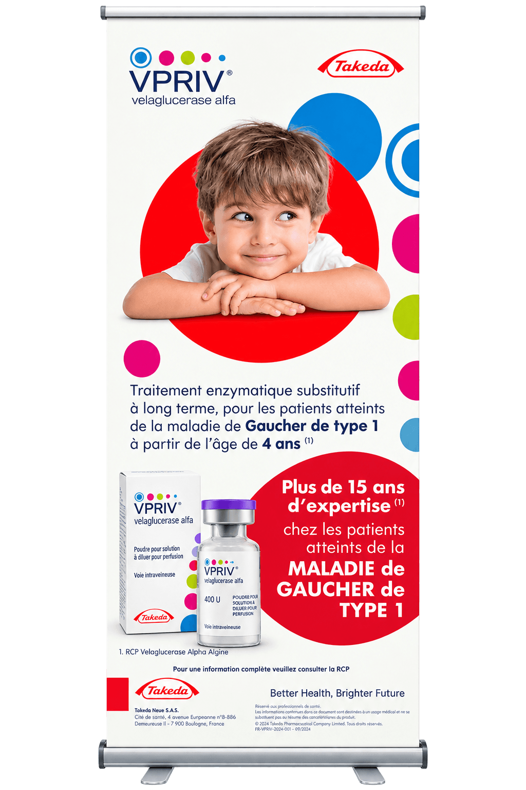 Vpiv roll-up banner — Takeda